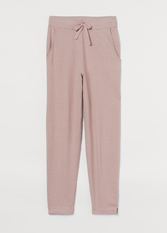 Розовые спортивные летние брюки H&M