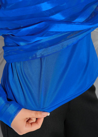 Синя блузи красива блуза (4619) Lemanta