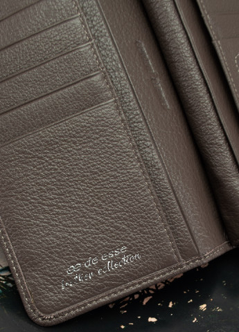 Гаманець жіночий шкіряний De Eesse LC14621-GD04 великий з ручкою капучіно De Esse (256675968)