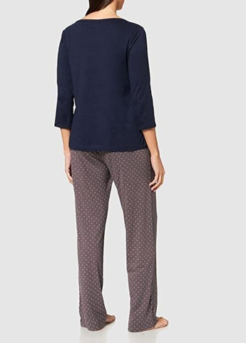 Комбінована всесезон жіноча піжама лонгслив + брюки Iris & Lilly