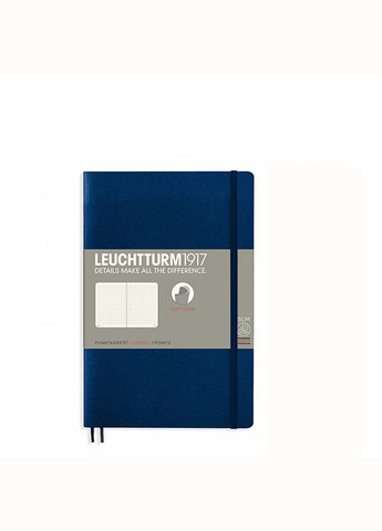 Блокнот Paperback (B6+), Мягкая обложка, Темно-синий, Точка Leuchtturm1917 (269901212)