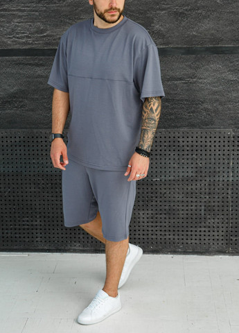 Графитовый летний літній повсякденний комплект фрідом Vakko