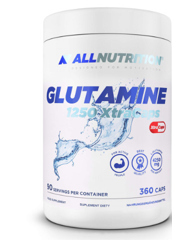 All Nutrition Glutamine Recovery Amino 500 g /100 servings/ Lemon Allnutrition (256722226)