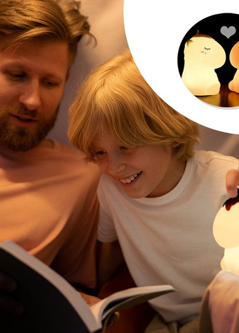 Детский светильник Единорог – ночник LED силиконовый со встроенным аккумулятором No Brand (272615195)