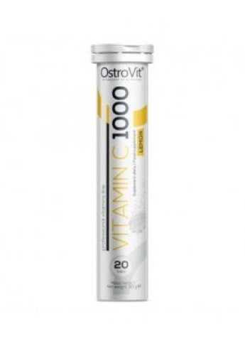 Vitamin C 1000 20 Tabs Lemon Ostrovit (256721759)