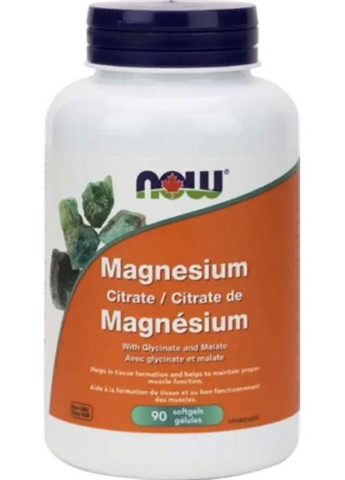 Magnesium Citrate 134 mg 90 Softgels Now Foods (256721680)
