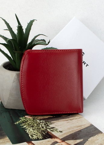 Жіночий шкіряний гаманець 13703-2 маленький червоний Sezfert (260785049)