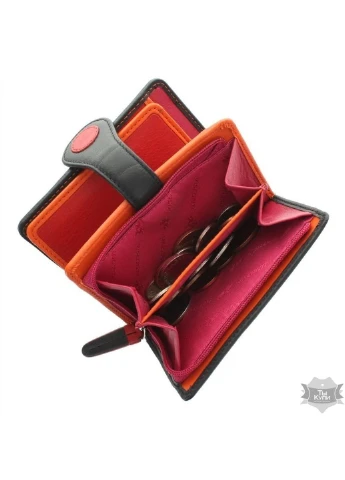 Женский кожаный кошелек p3 berry Visconti (276773307)