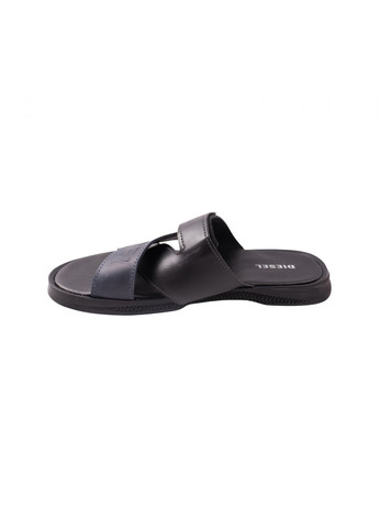 Шльопанці чоловічі чорні натуральна шкіра Maxus Shoes 122-23lshc (259112670)