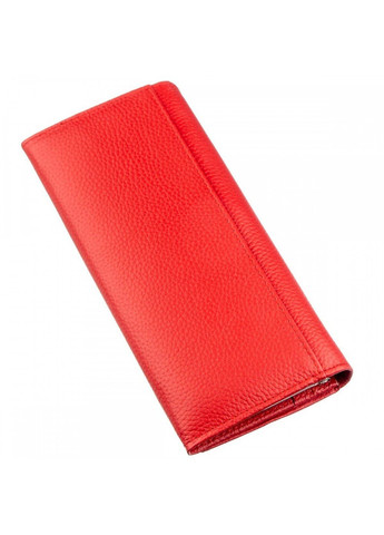 Жіночий червоний гаманець з натуральної шкіри ST Leather 18897 Червоний ST Leather Accessories (262453803)