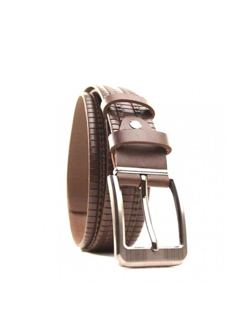 Чоловічий шкіряний коричневий ремінь L35Y1W21 Lazar (261856297)