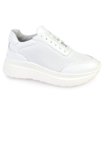 Білі осінні кросівки жіночі бренду 8200364_(1) ModaMilano