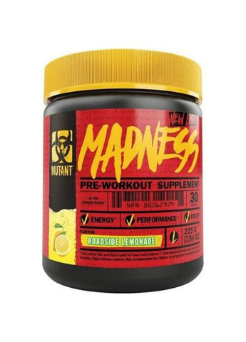 Madness 225 g /30 servings/ Roadside Lemonade MUTANT (260791781)