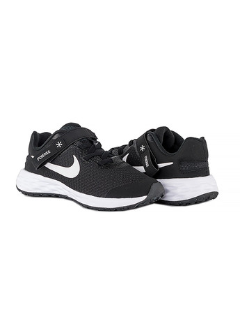 Чорні осінні кросівки revolution 6 flyease nn (ps) Nike
