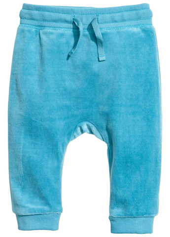 Голубые брюки H&M