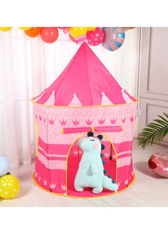 Детская палатка Замок игровой Розовый No Brand (260339891)