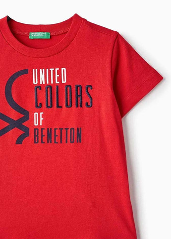 Червона футболка United Colors of Benetton