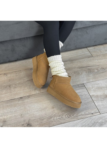 Черевики Уггі з натуральної замші та хутра ITTS (265211436)