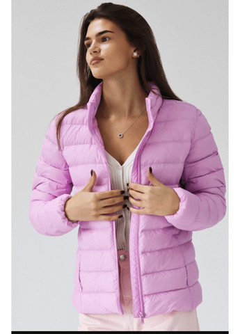 Рожева демісезонна жіноча пухова куртка м&s (56454) 8 рожева M&S