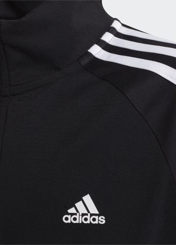 Чорна літня спортивна куртка sereno 1/4-zip adidas