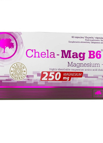Olimp Nutrition Chela-Mag B6 Forte 60 Caps Olimp Sport Nutrition (256723091)