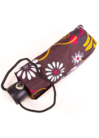 Коричнева жіноча парасолька компактний автомат z4915-19 Airton маленька (262982706)