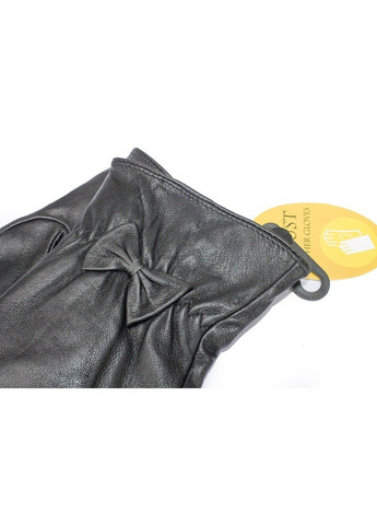 Черные женские кожаные перчатки M Shust Gloves (266143001)