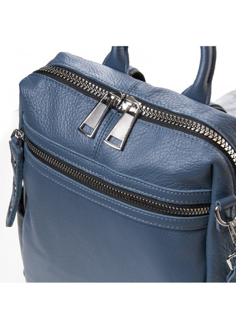 Женская кожаный рюкзак 8781-9 blue Alex Rai (264478214)