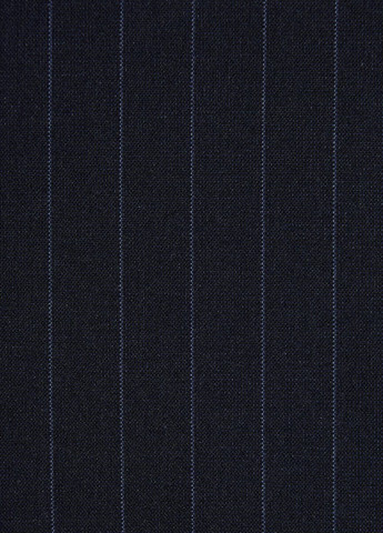 Синий демисезонный синий в полоску костюм тройка 10470 Yarmich