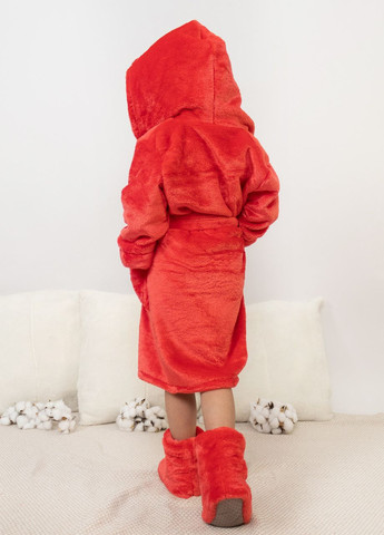 Халат детский махровый Красный Maybel (270287045)