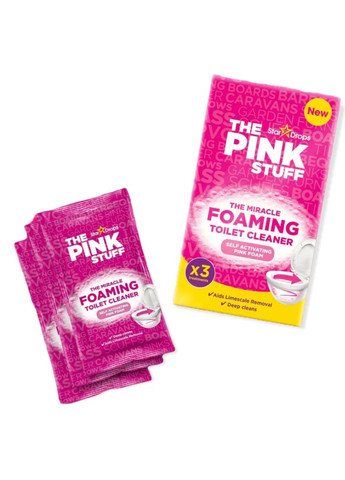 Порошок для чистки унитаза The Miracle Foaming Toilet Cleaner 3x100 г The Pink Stuff (267724615)