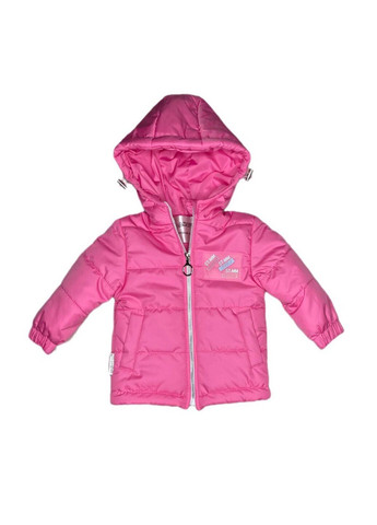 Розовая демисезонная куртка демисезонная для девочки Модняшки