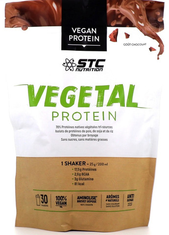 VEGETAL PROTEIN 750 g /30 servings/ Chocolate STC Nutrition (258498977)
