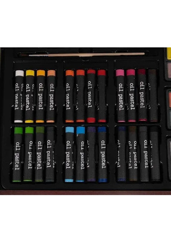 Художественный набор для творчества рисования в деревянном кейсе чемодане 143 предмета 23х37,5х8см (475970-Prob) Unbranded (275068669)