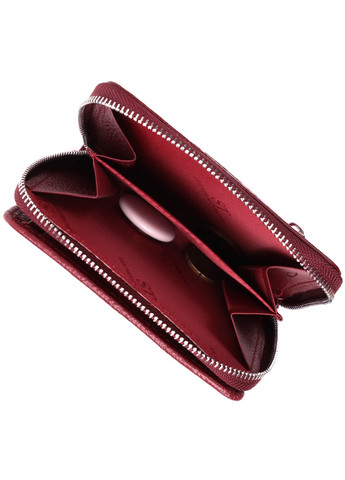 Женский кошелек среднего размера из натуральной кожи 22551 Бордовый st leather (277980524)