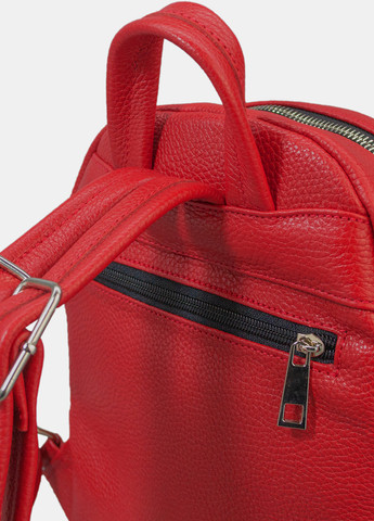 Жіночий рюкзак червоний з натуральної шкіри Famk (268998270)