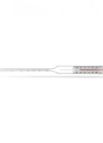 Ареометр для спирта с термометром Стеклоприбор АСП-Т (60-100%) СТЕКЛОПРИБОР (275104115)