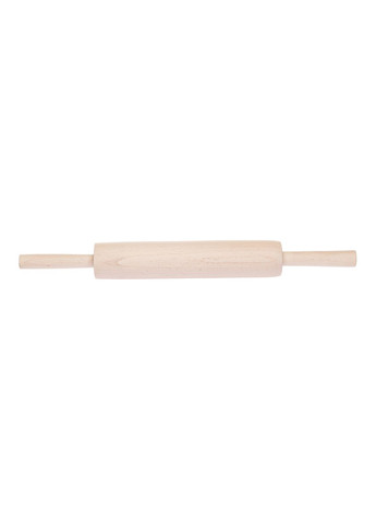 Качалка дерев'яна з фігурними ручками 40 см Ø 5 см Woodly (269236498)
