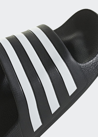 Черные спортивные шлепанцы adilette aqua adidas