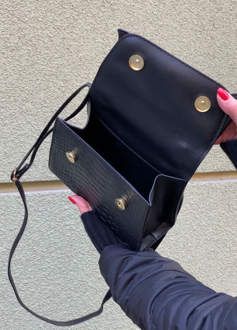 Женская сумка кросс-боди черная No Brand (270935440)
