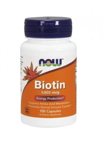 Biotin 1000 mcg 100 Caps Now Foods (256725191)