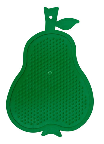 Дошка обробна пластикова для нарізки м'яса, риби, овочів та фруктів у формі груші (280х190 мм) Kitchette (273436301)