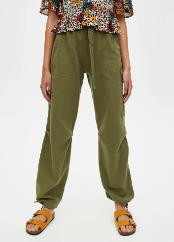 Штани,зелений, Pull & Bear (258393485)