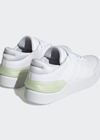 Белые всесезонные кроссовки court funk adidas