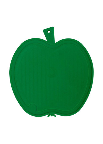 Дошка обробна пластикова для нарізки м'яса, риби, овочів та фруктів у формі яблука (220х210 мм) Kitchette (263346516)