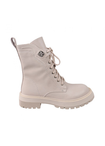 Черевики жіночі молочні натуральна шкіра Nina Mosconni 64-23DHC (267024943)