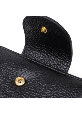 Жіночий гаманець із натуральної шкіри в класичному чорному кольорі 21987 Чорний Tony Bellucci (262158789)