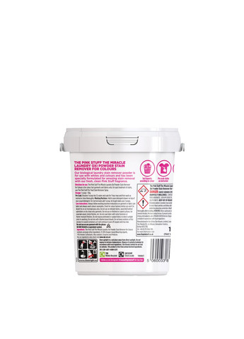 Пятновыводитель для цветных тканей, 1кг The Pink Stuff (276969573)