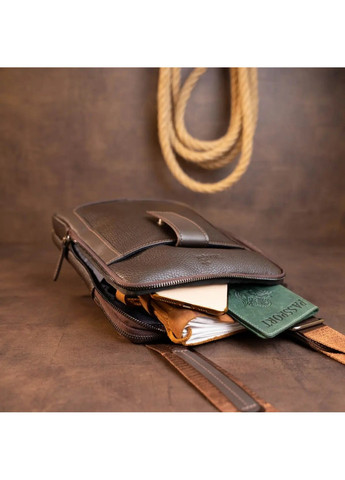 Мужская кожаная сумка через плечо 11286 Shvigel (262523346)