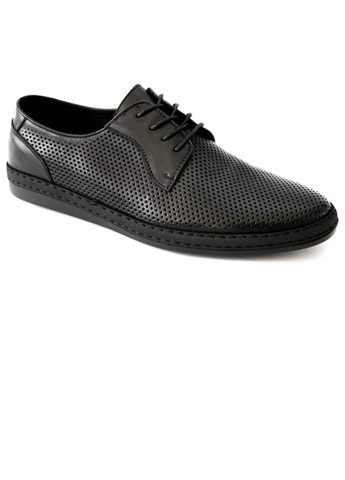 Черные вечерние туфли мужские бренда 9200306_(1) Sergio Billini на шнурках